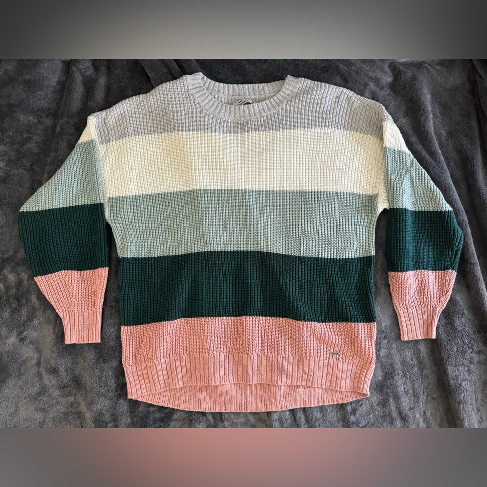 NWOT Striped Hollister Sweater